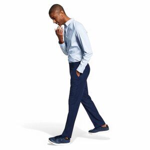 Tahari Men's Navy Classic Dress Pants, 38 x 32